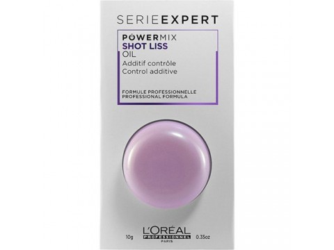 LOREAL Koncentratas Nepaklusniems Plaukams Loreal Serie Expert PowerMix Shot Liss Oil 10g